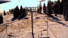 Bridger Bowl Alpine Lift Webcam, Oct 14, 2026 morning