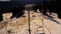 Bridger Bowl Alpine Lift Webcam, Oct 16, 2026 morning