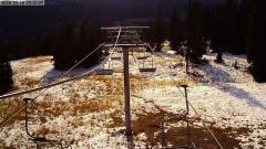 Bridger Bowl Alpine Lift Webcam, Oct 18, 2026 morning