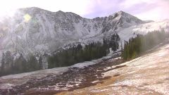 A-Basin Black Mountain Lodge Webcam, Oct 18, 2026 morning