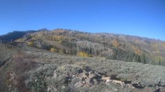 Park City Top of Crescent Webcam, Oct 9, 2026 morning