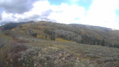 Park City Top of Crescent Webcam, Oct 10, 2026 morning