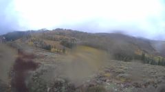 Park City Top of Crescent Webcam, Oct 12, 2026 morning