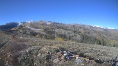 Park City Top of Crescent Webcam, Oct 15, 2026 morning