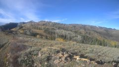 Park City Top of Crescent Webcam, Oct 18, 2026 morning