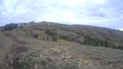 Park City Top of Crescent Webcam, Oct 19, 2026 morning