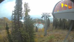 Park City Top of Outer Bounds Webcam, Oct 12, 2026 morning