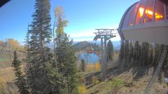 Park City Top of Outer Bounds Webcam, Oct 15, 2026 morning