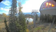 Park City Top of Outer Bounds Webcam, Oct 18, 2026 morning