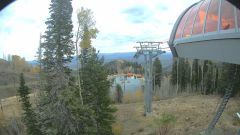Park City Top of Outer Bounds Webcam, Oct 19, 2026 morning