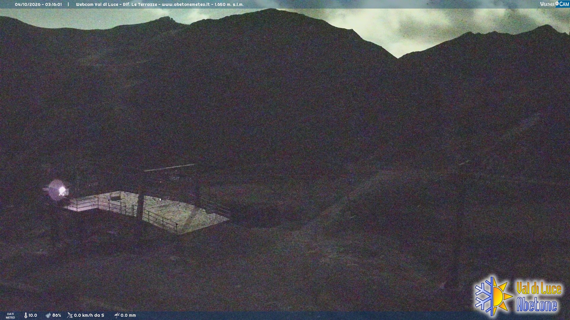 Le Terrazze webcam at Abetone