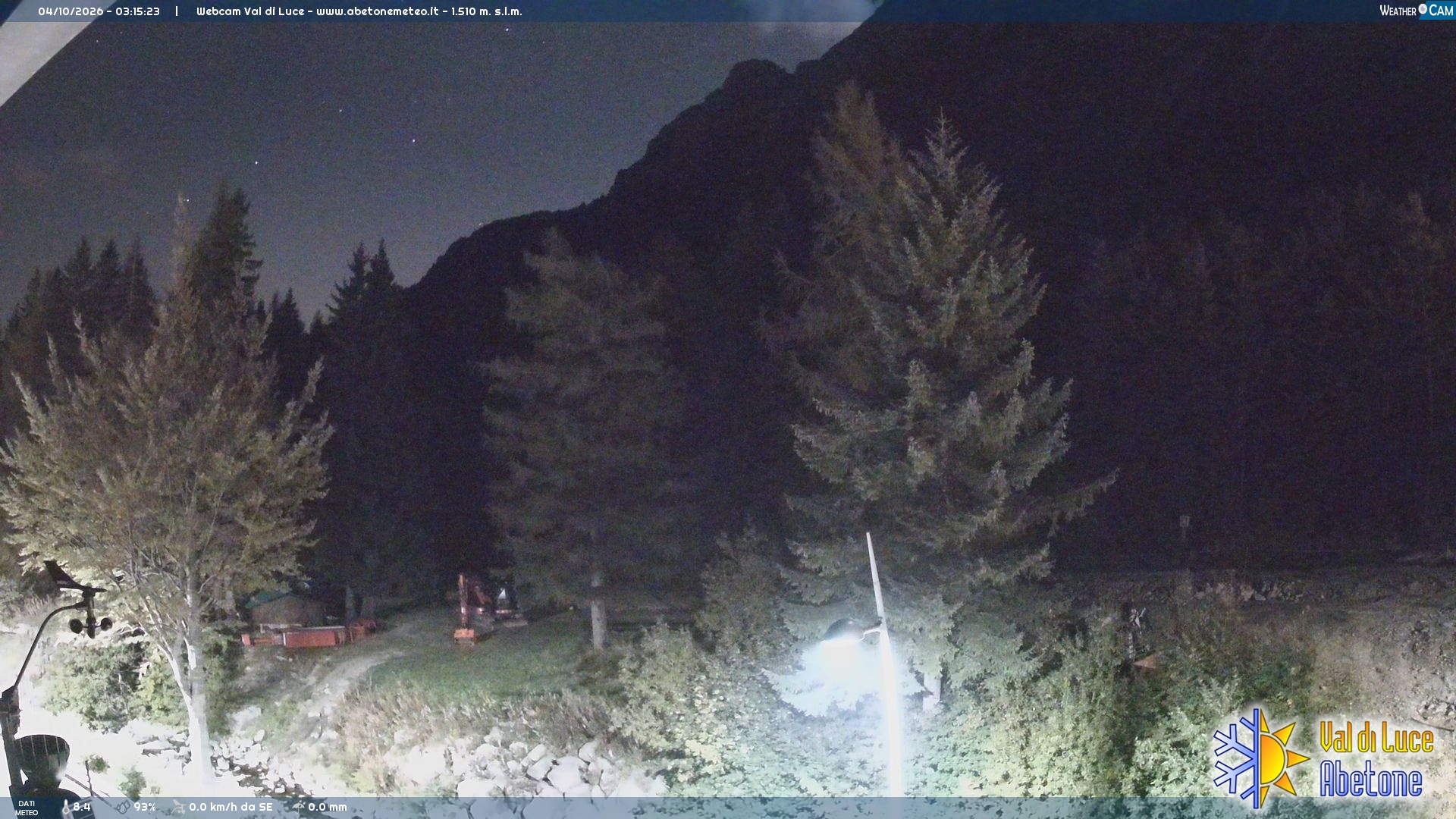 Val di Luce webcam at Abetone