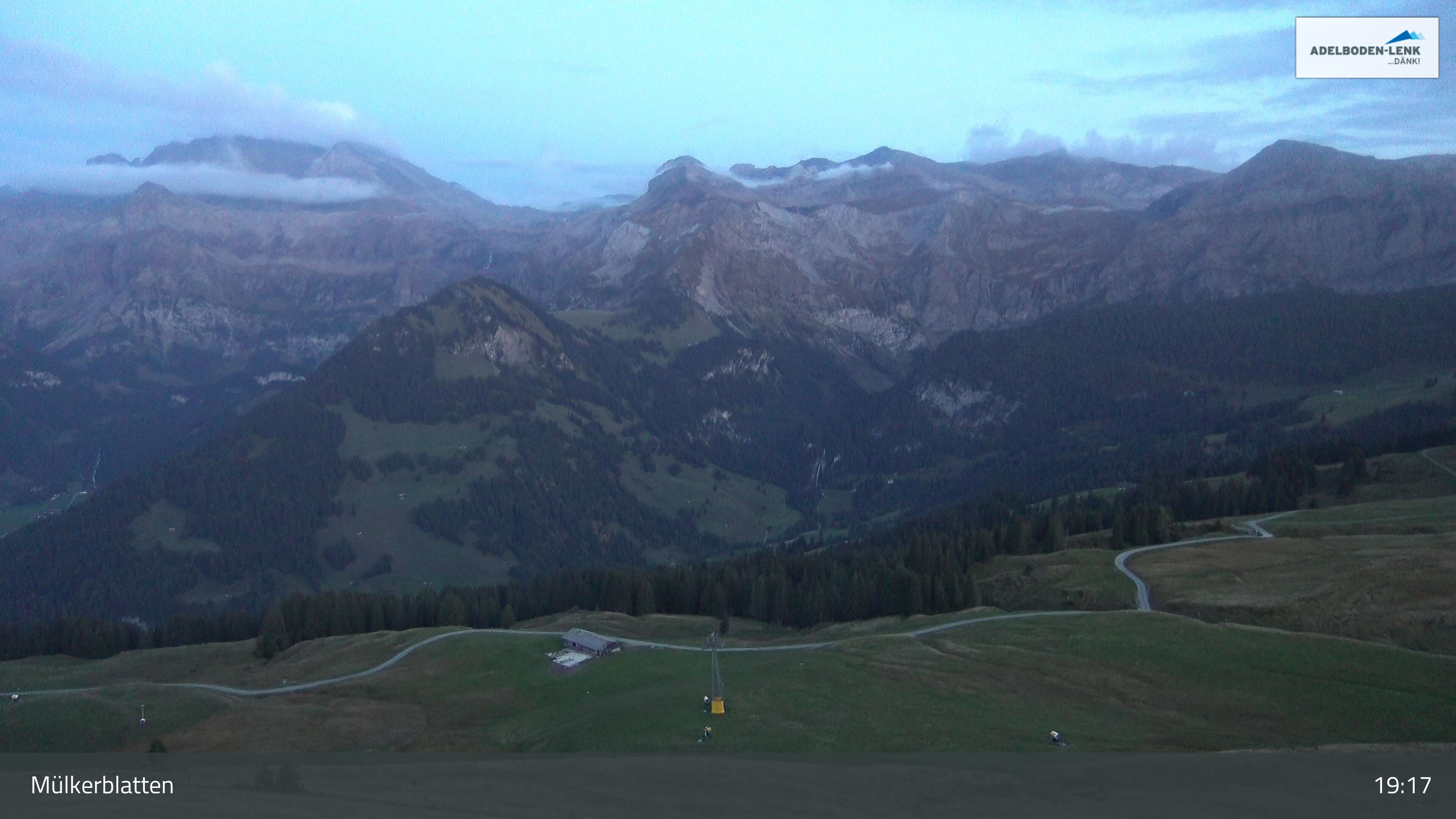 Mulkerblatten webcam at Adelboden Lenk
