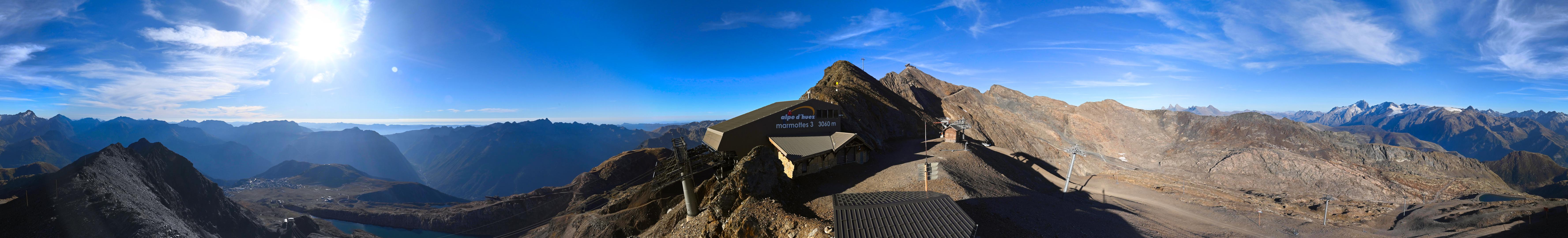 Alpe d'Huez - 3060m webcam at Alpe d'Huez
