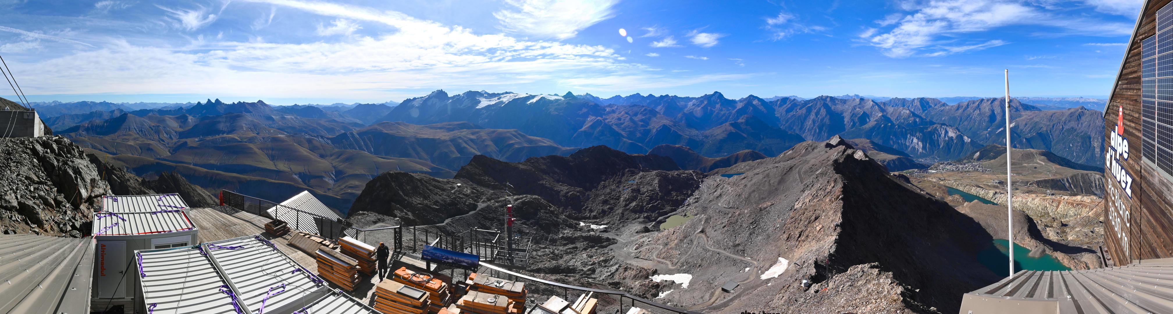 Panoramique webcam at Alpe d'Huez