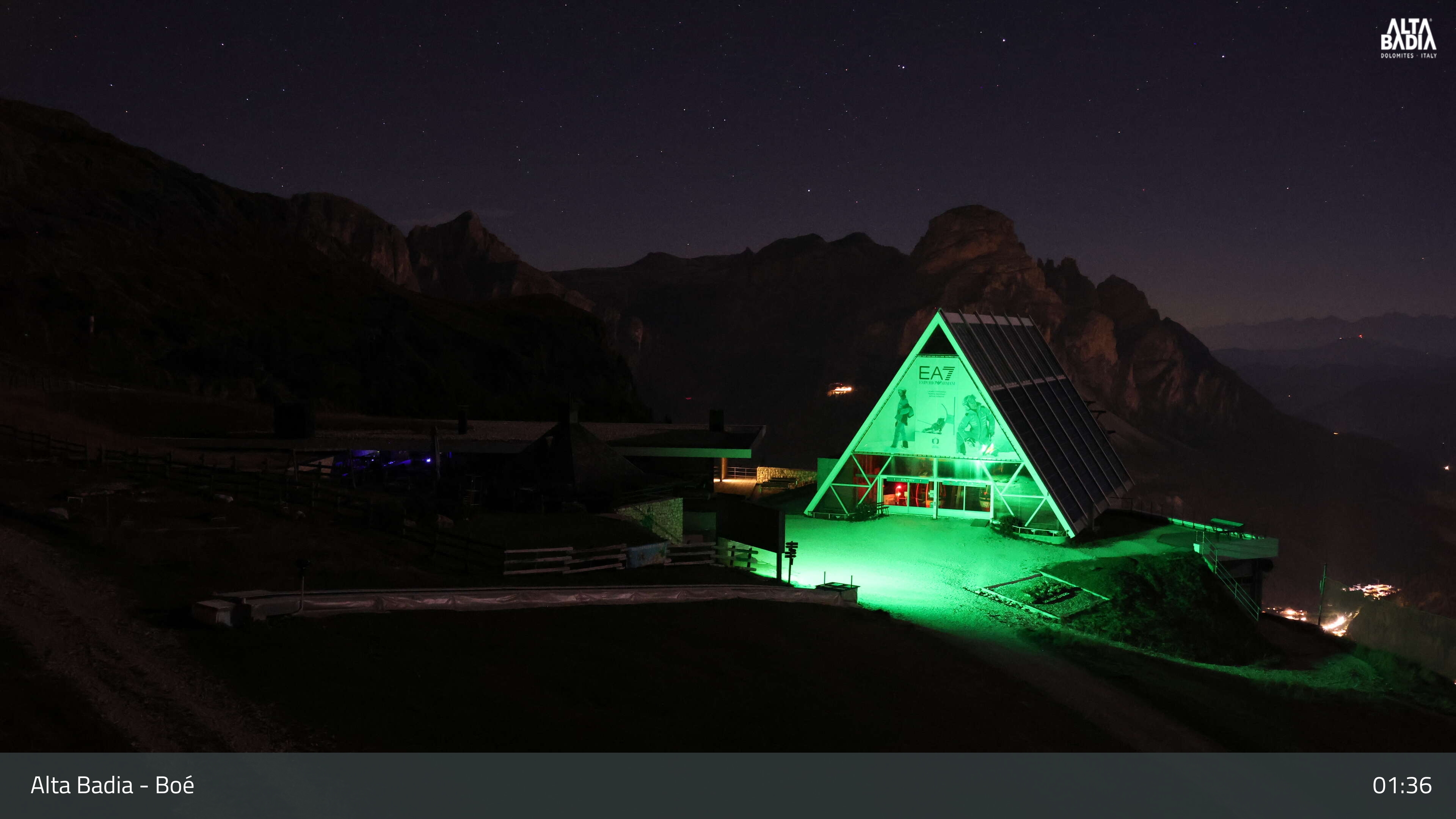 Boe webcam at Alta Badia