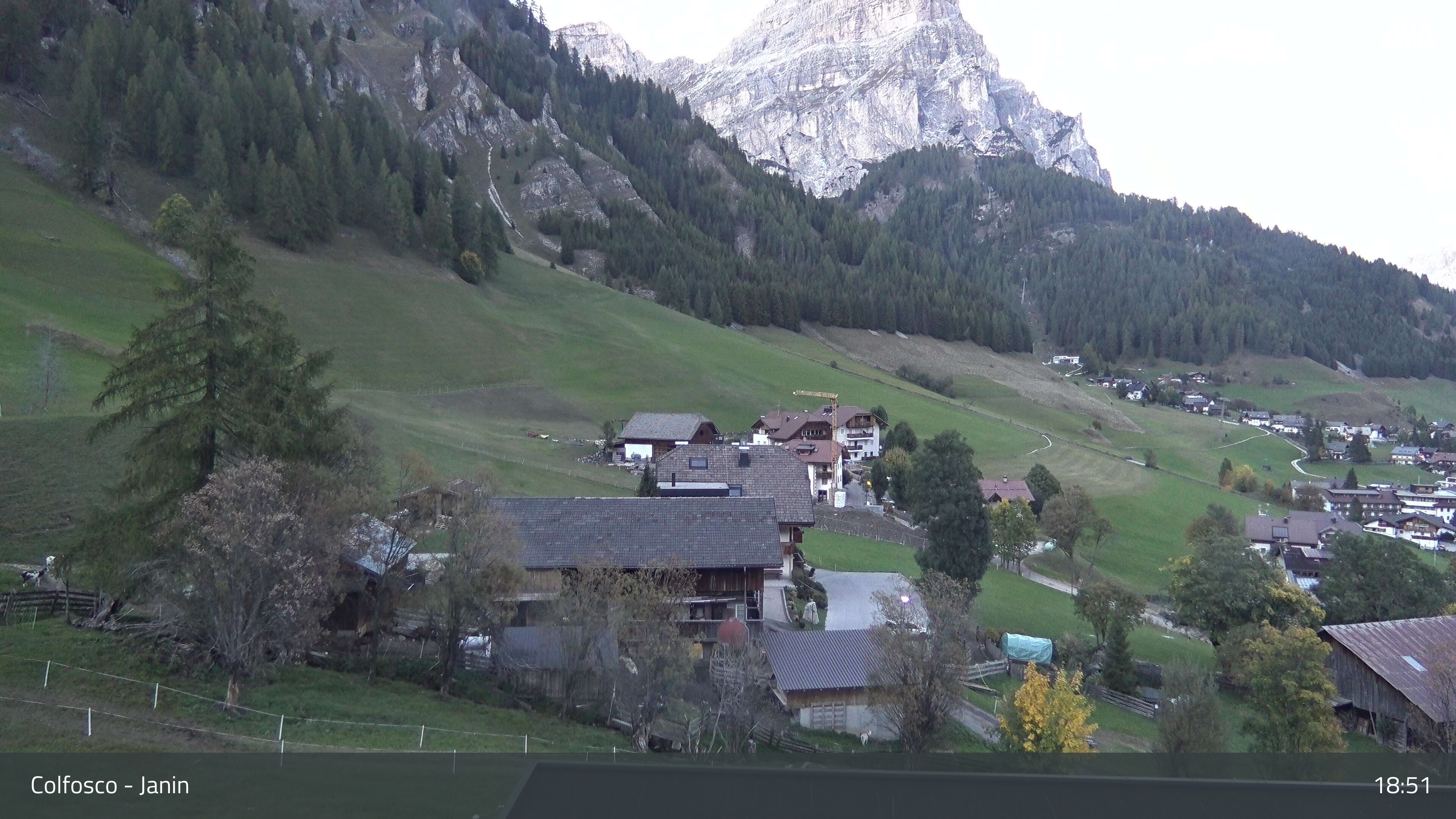 Colfosco Janin webcam at Alta Badia