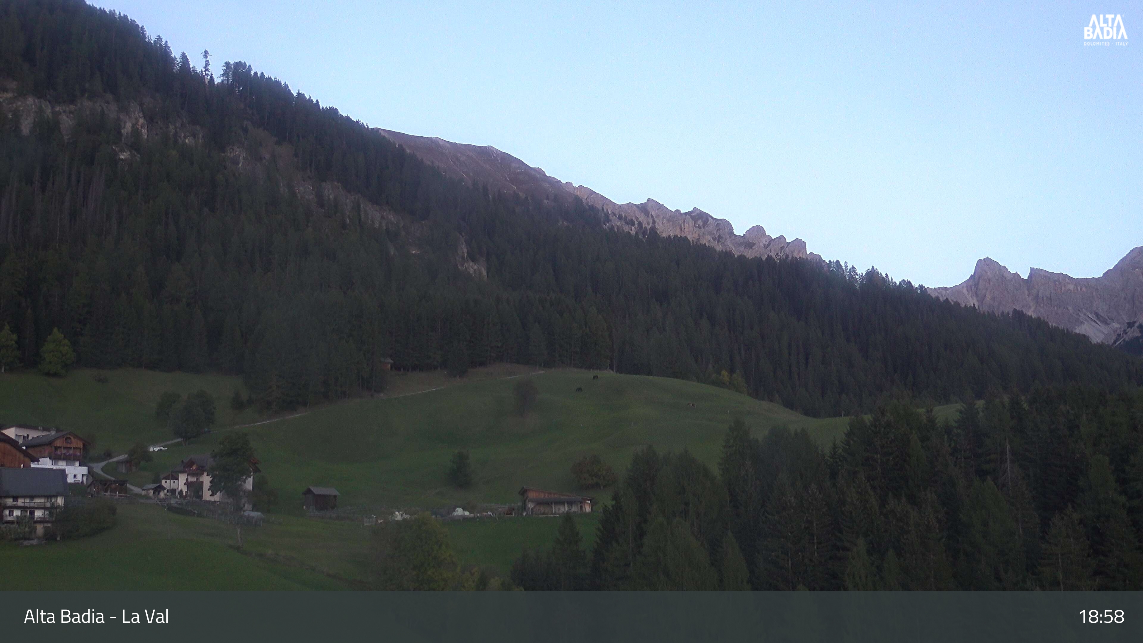 La Val webcam at Alta Badia