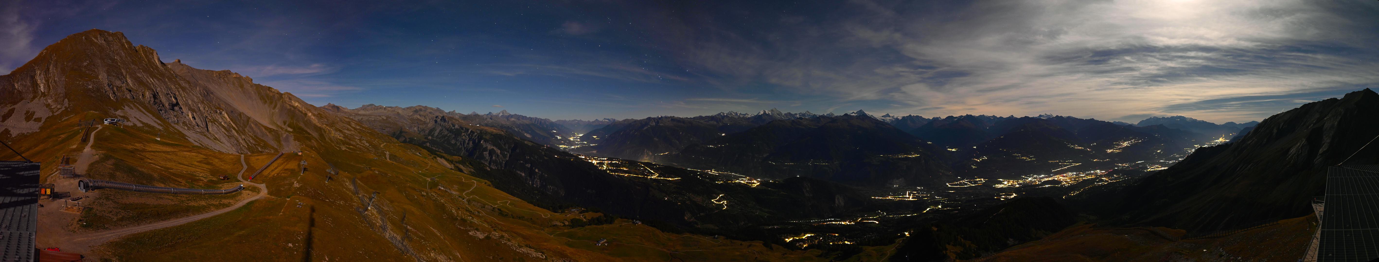 Panoramique webcam at Anzere