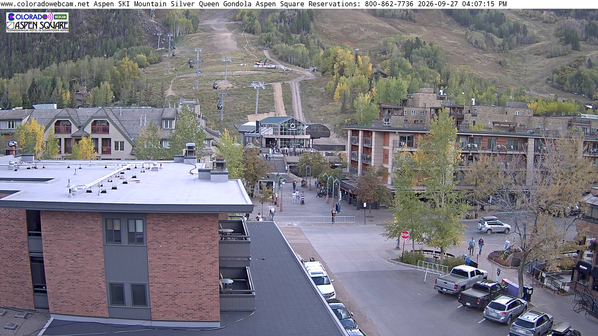 Silver Queen Gondola webcam at Aspen