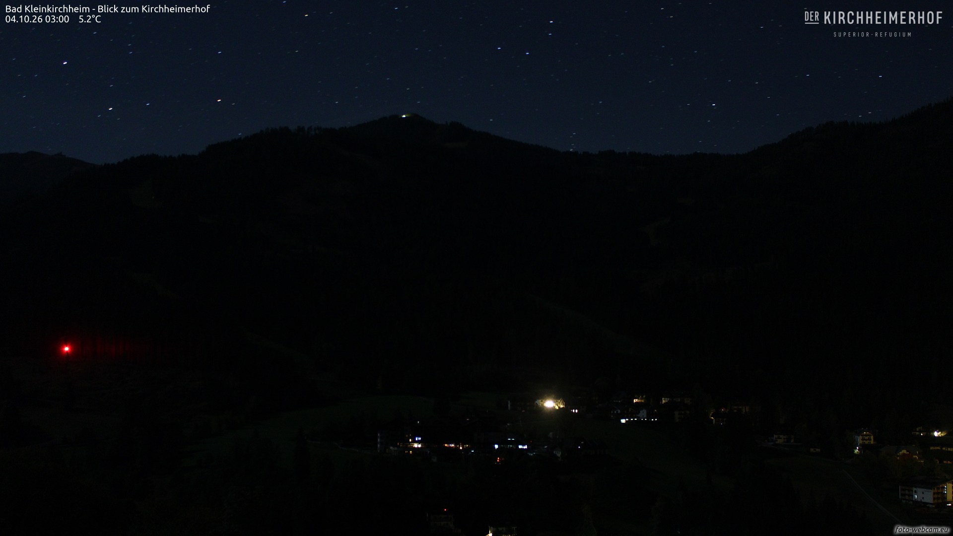 Kirchheimerhof view webcam at Bad Kleinkirchheim