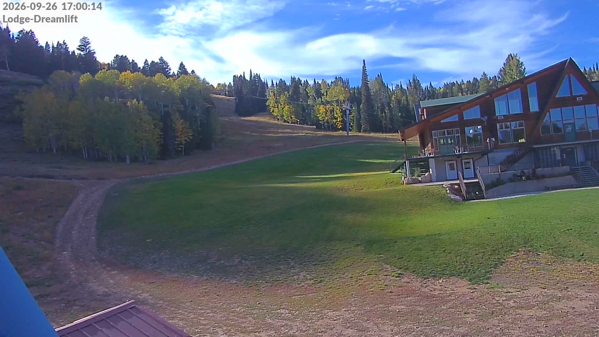Lodge View webcam at Beaver Mountain