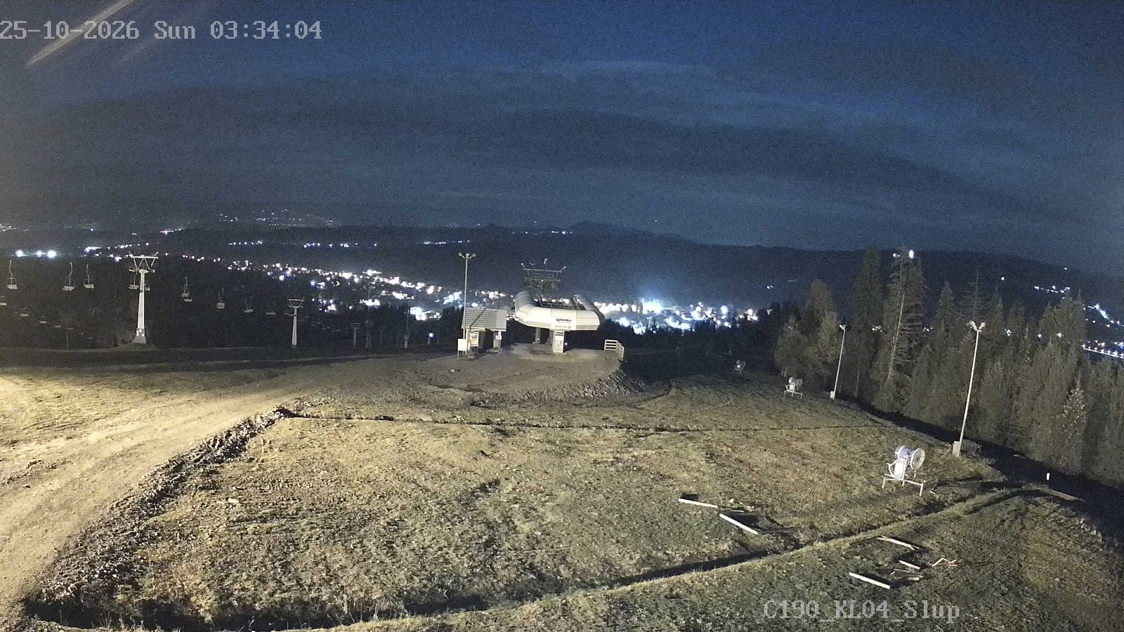 Kotelnica Top Station Lift IV webcam at Bialka Tatrzanska