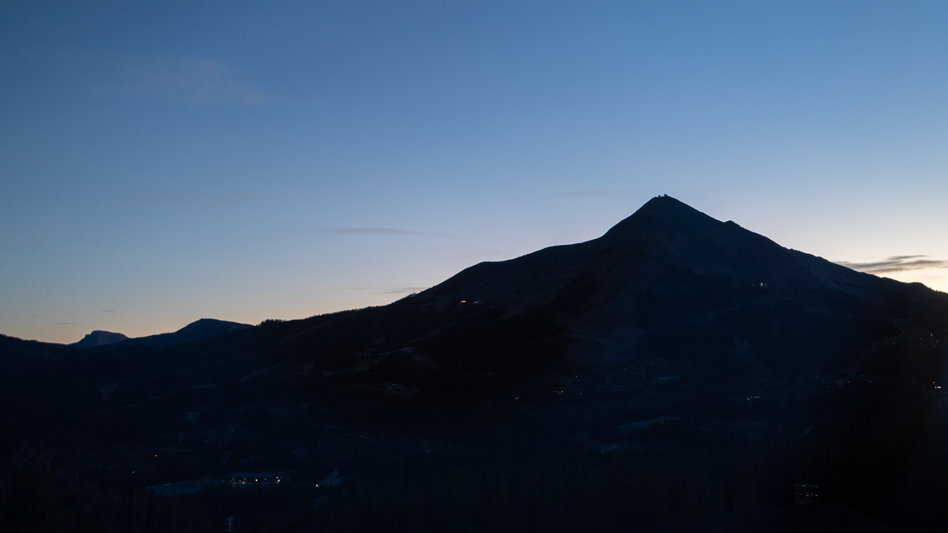 Cascade webcam at Big Sky