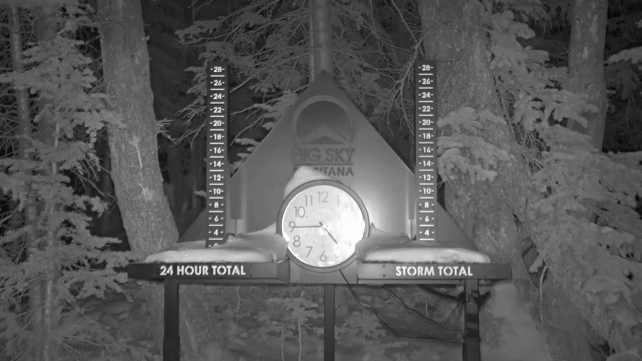 Big Sky Headwaters Snow Stake webcam