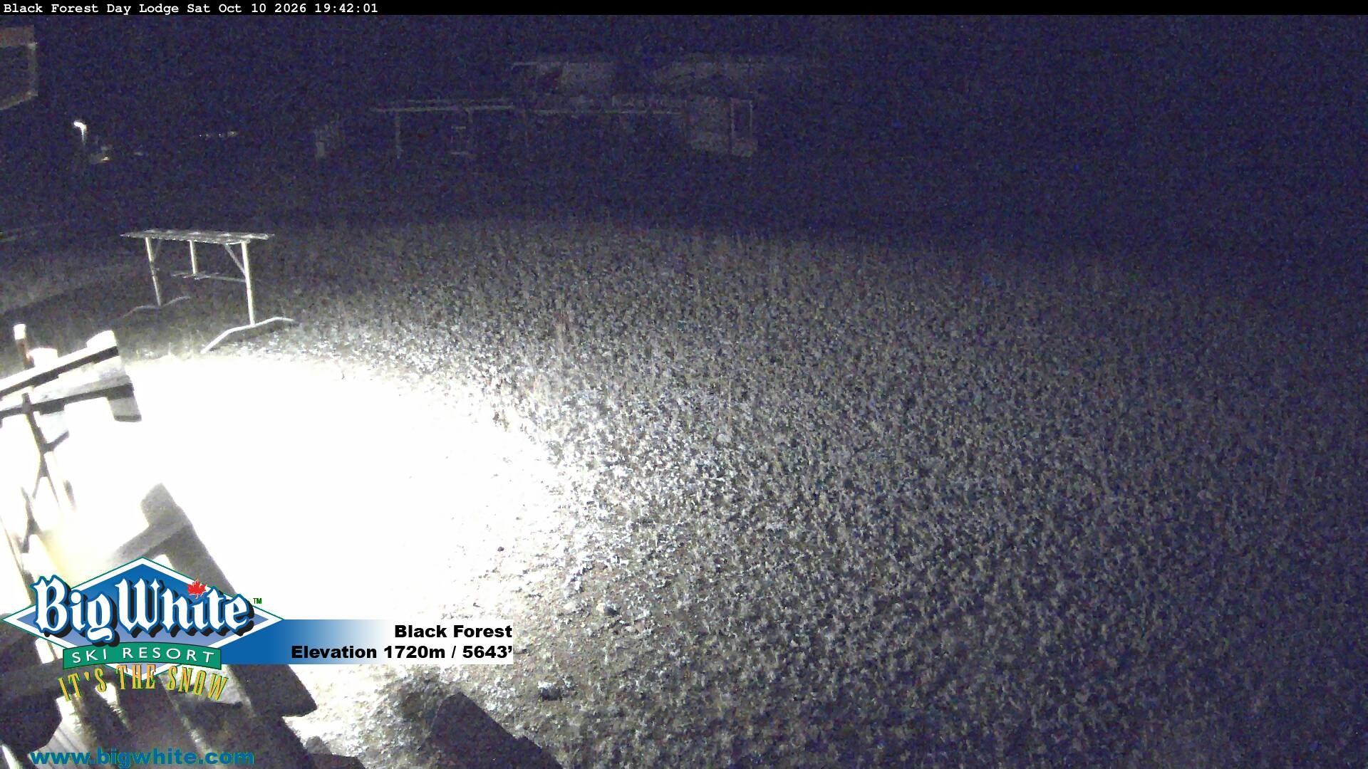 Black Forest Day Lodge webcam at Big White
