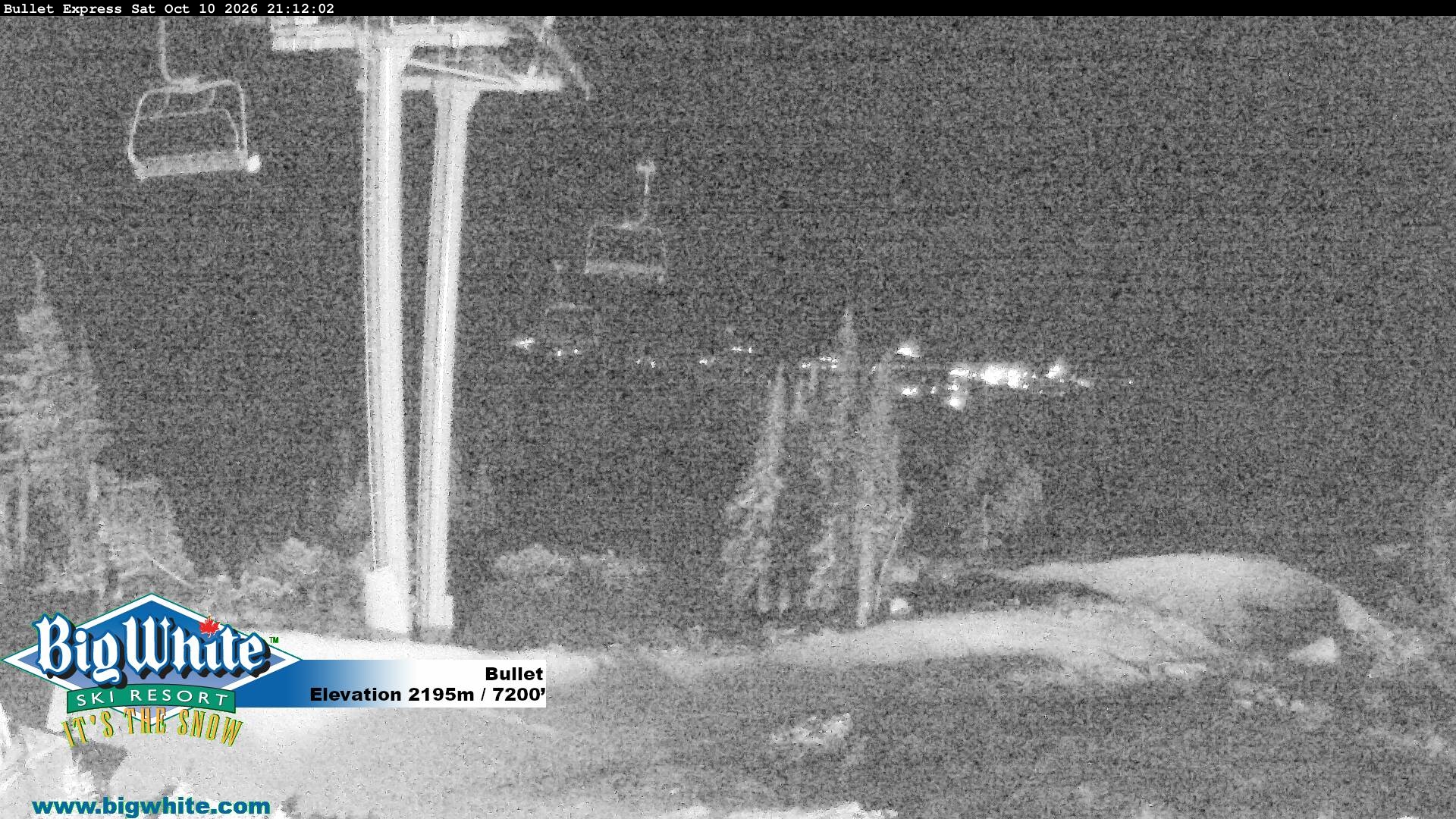 Bullet webcam at Big White