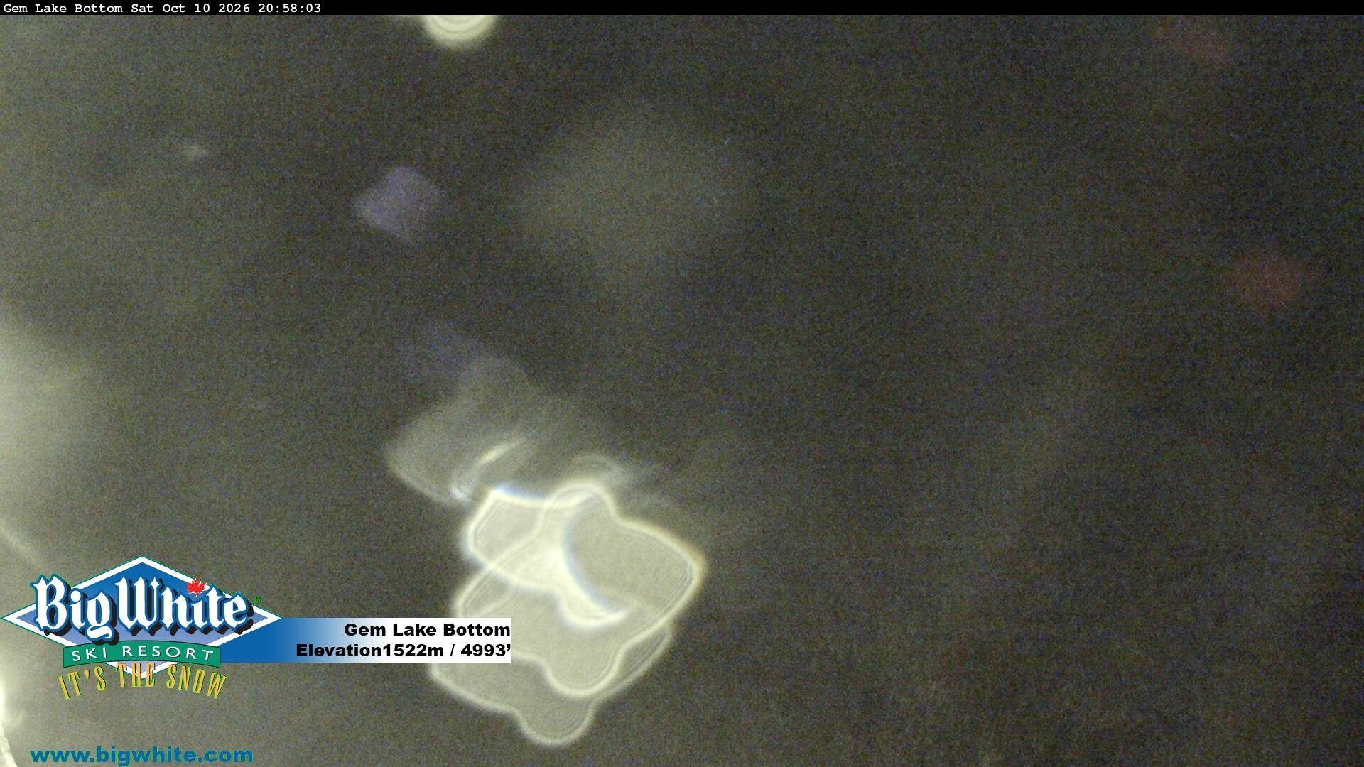 Gem Lake Bottom webcam at Big White