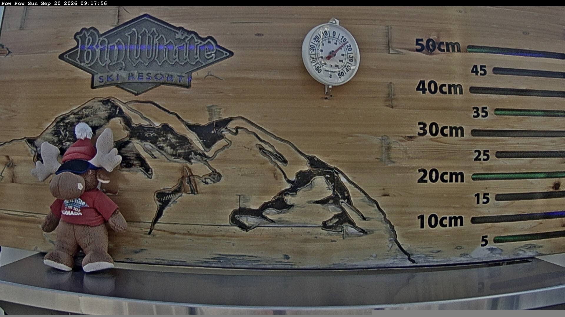 Pow Cam Snowstake webcam at Big White