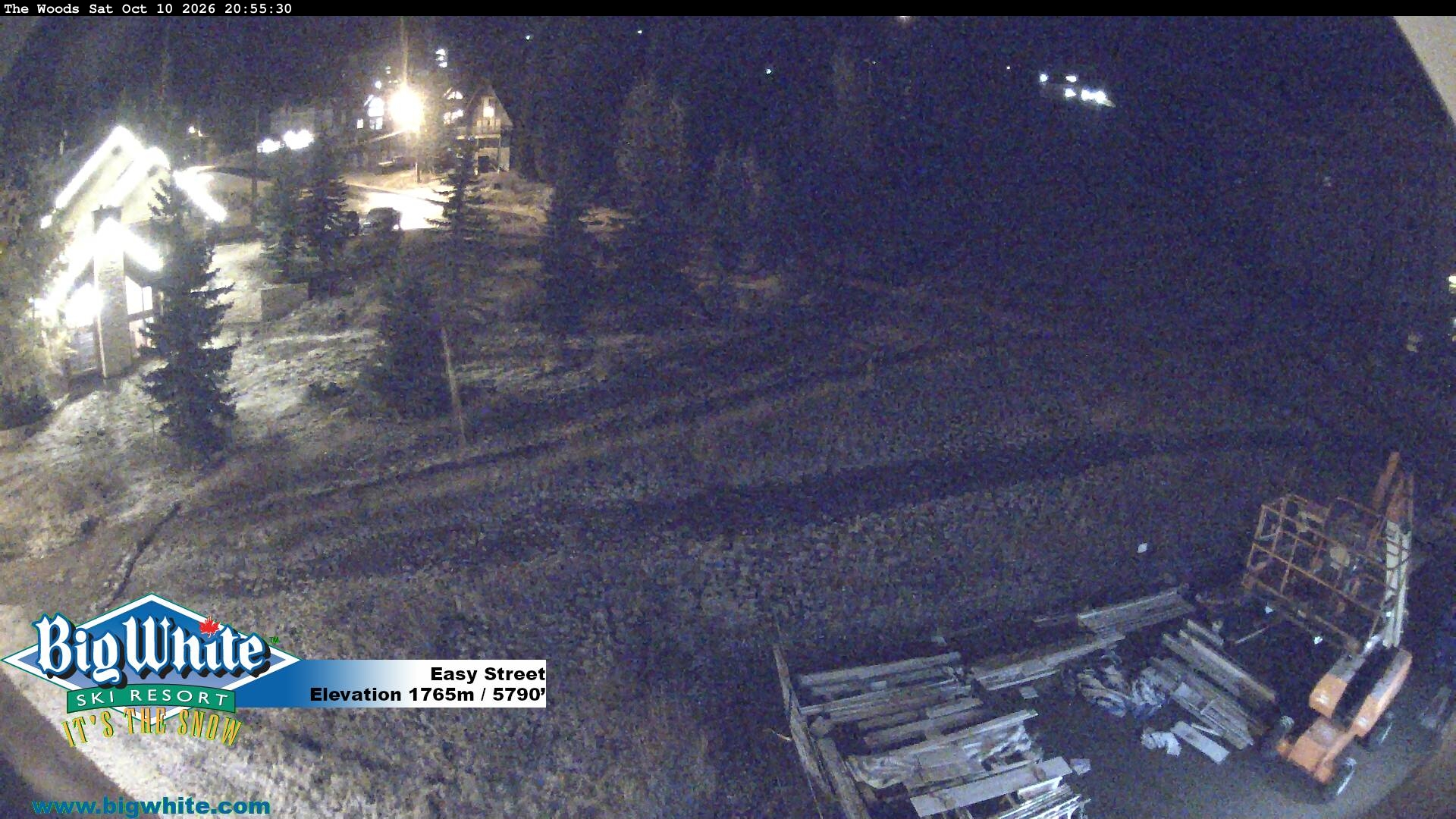 Easy Street webcam at Big White