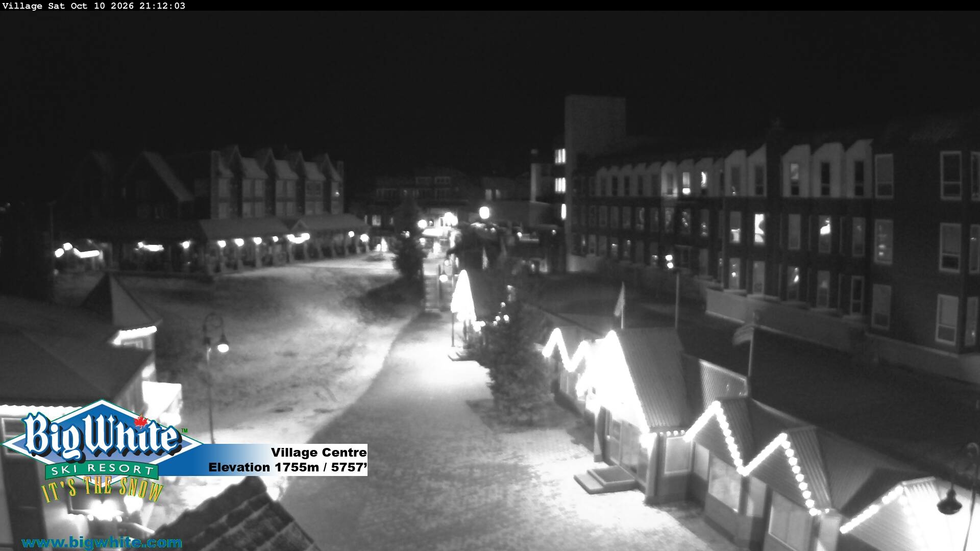 Village Centre webcam at Big White