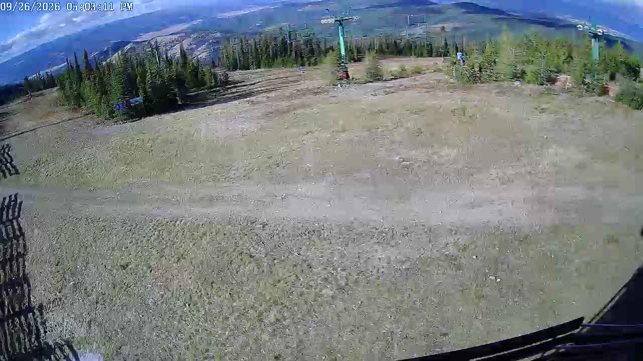 Olympic Lift webcam at Blacktail Mountain