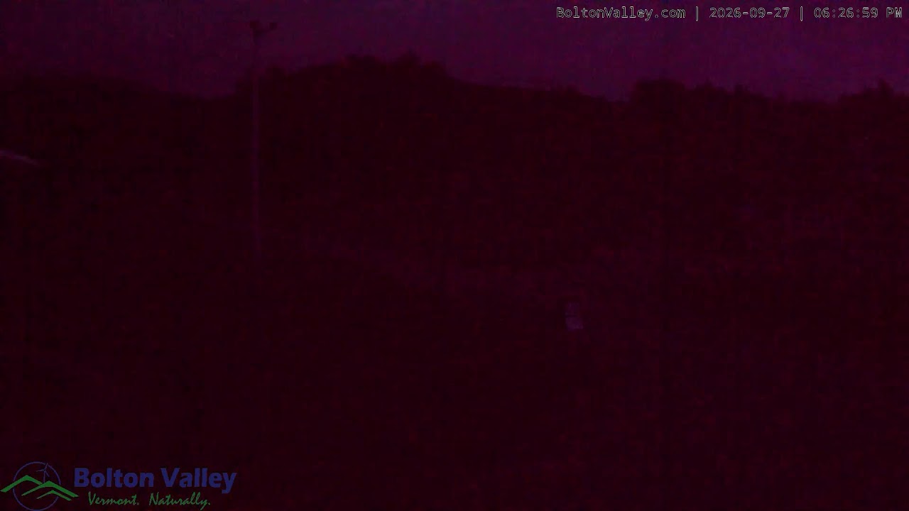 Main Base webcam at Bolton Valley