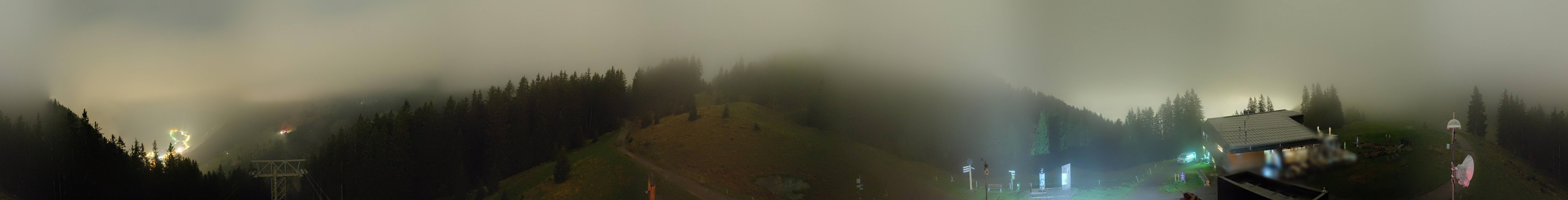 Top of Panoramabahn Burtschasattel webcam at Brandnertal