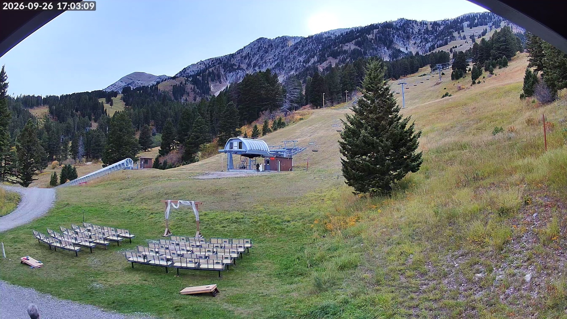 Deer Park webcam at Bridger Bowl