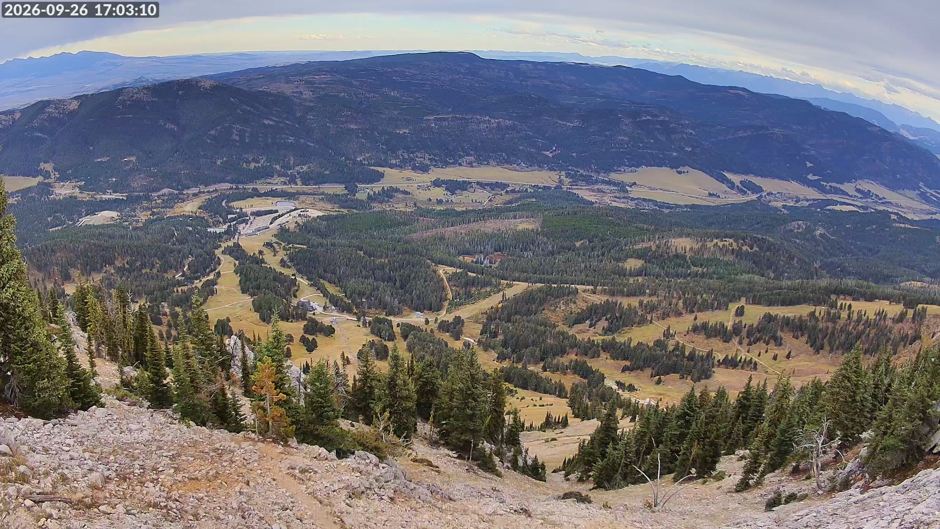 Ridge East webcam at Bridger Bowl