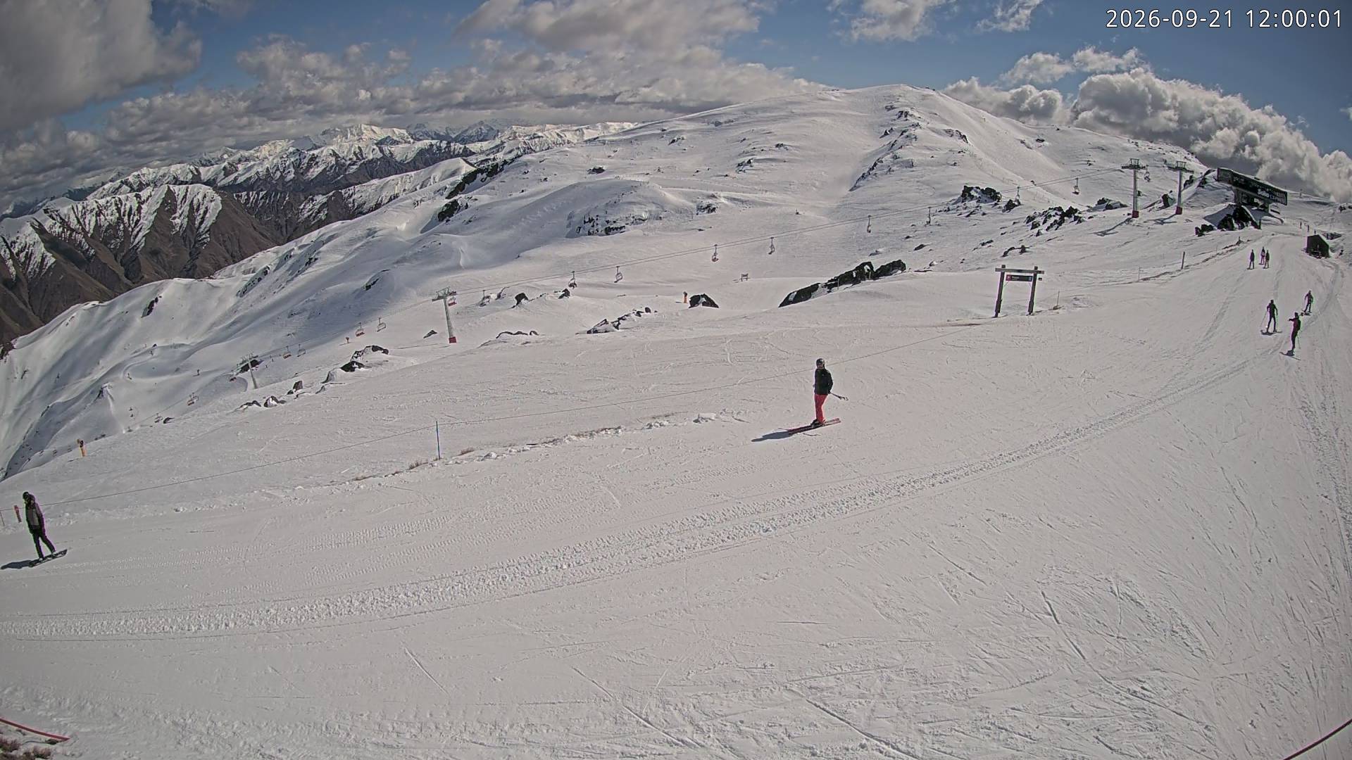 Soho Basin webcam at Cardrona