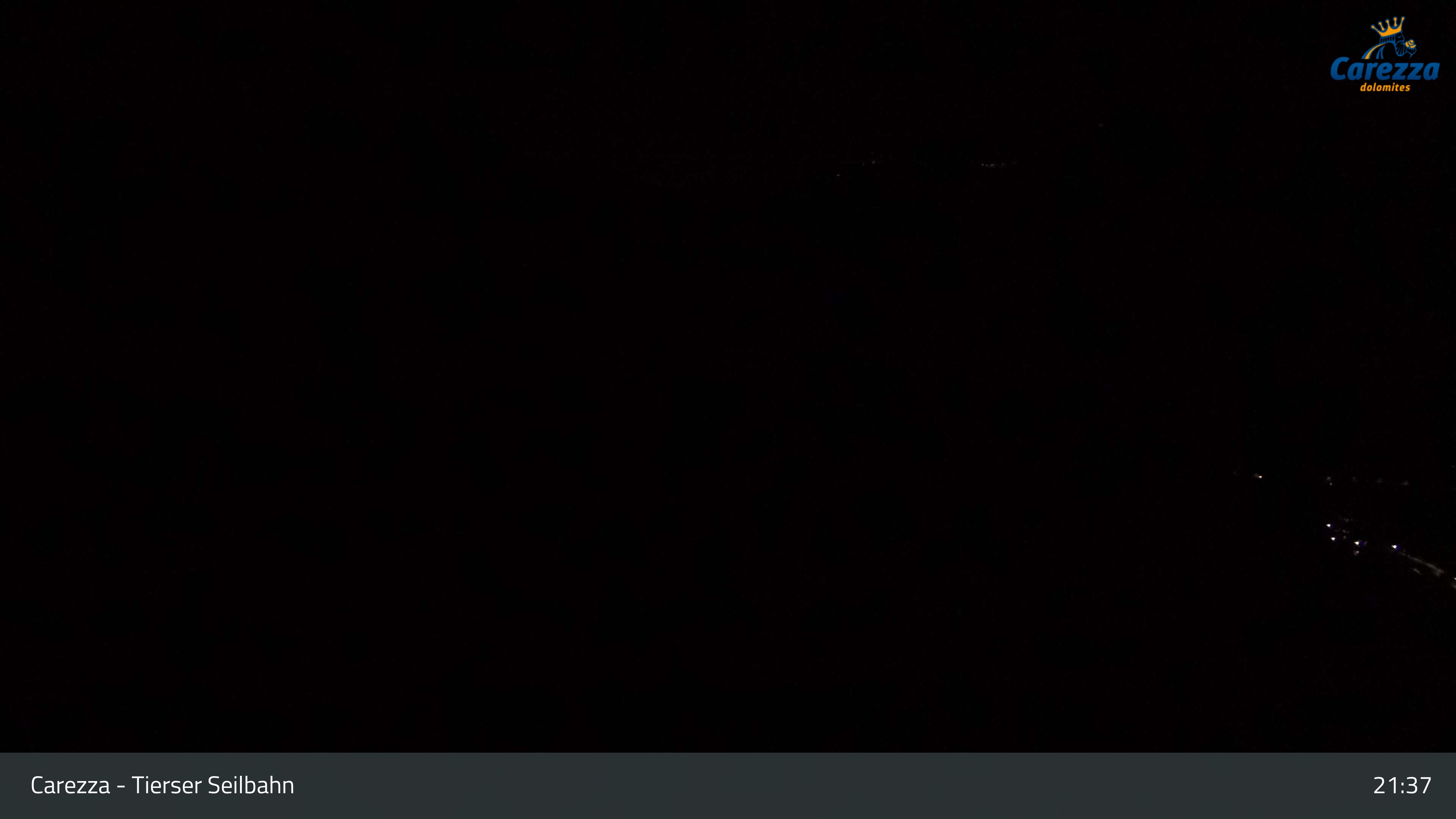 Tiers Gondola webcam at Carezza