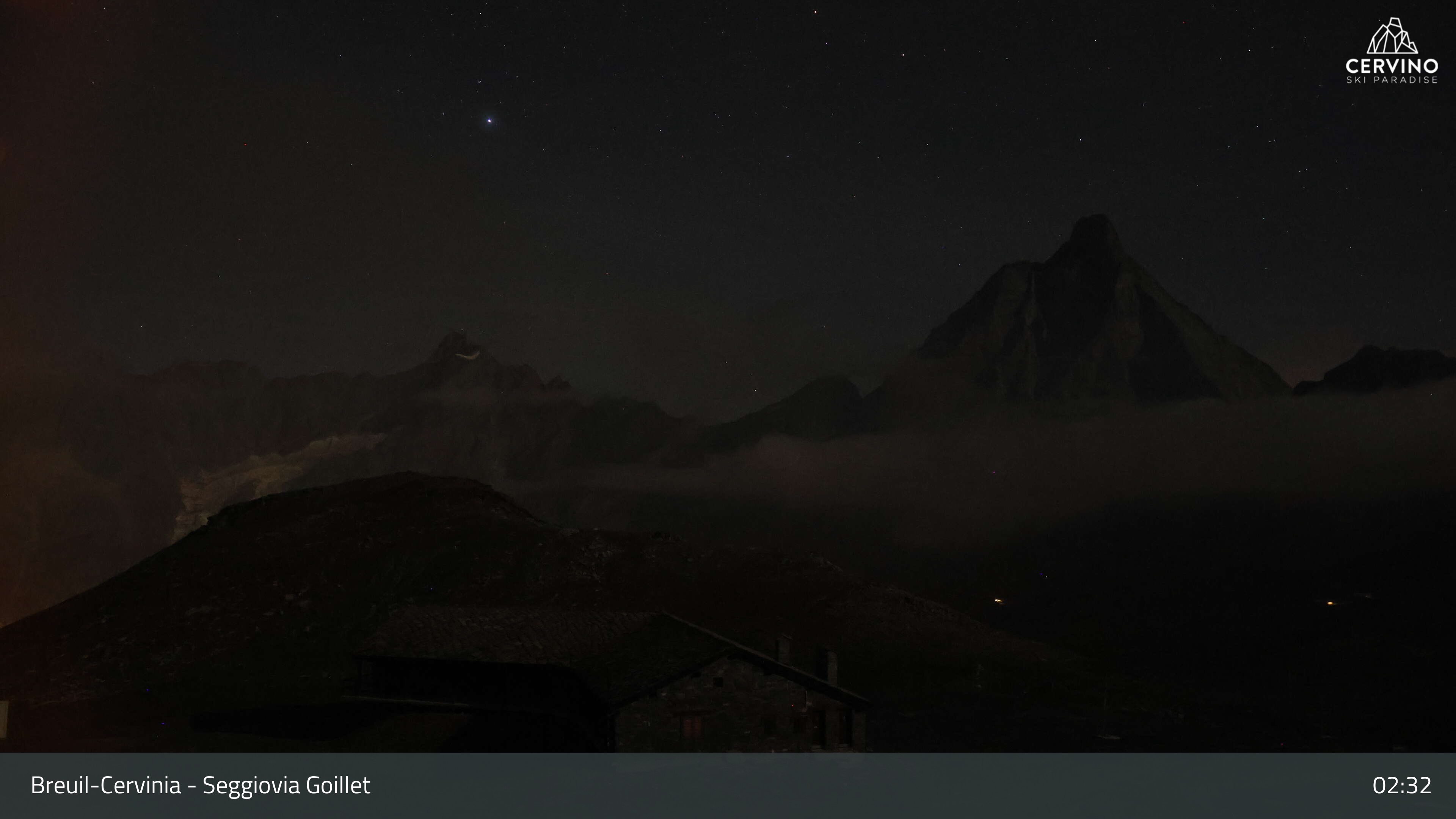Goillet Chair webcam at Cervinia