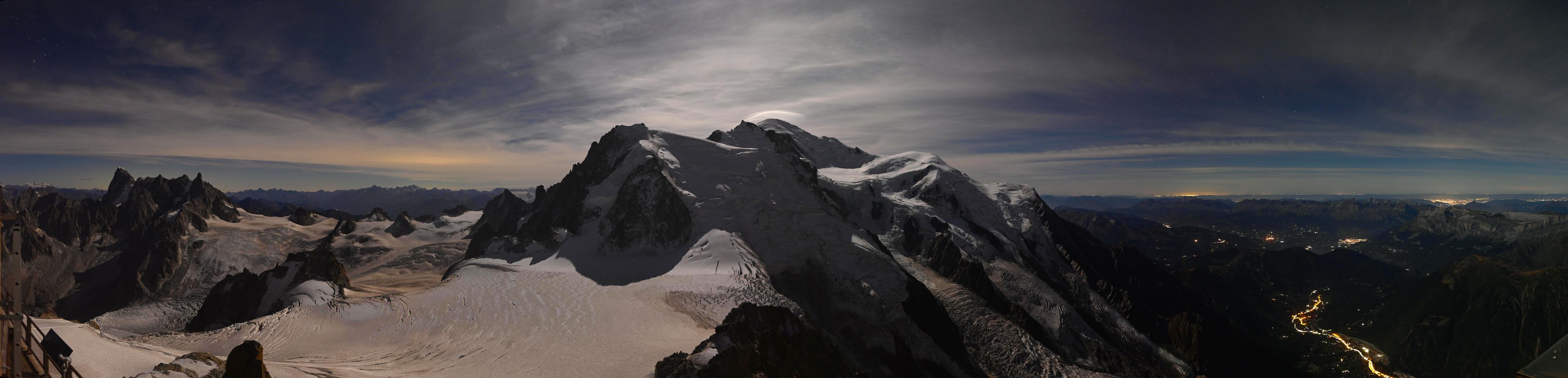 Aiguille du Midi webcam at Chamonix
