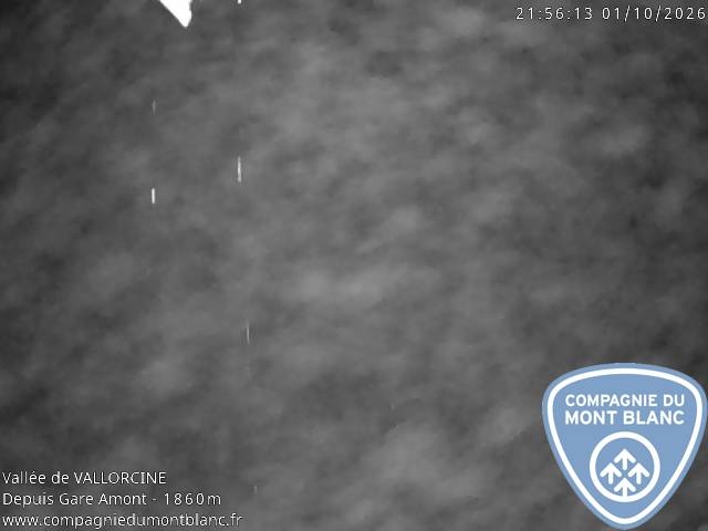 Balme - Top of Vallorcine chair webcam at Chamonix