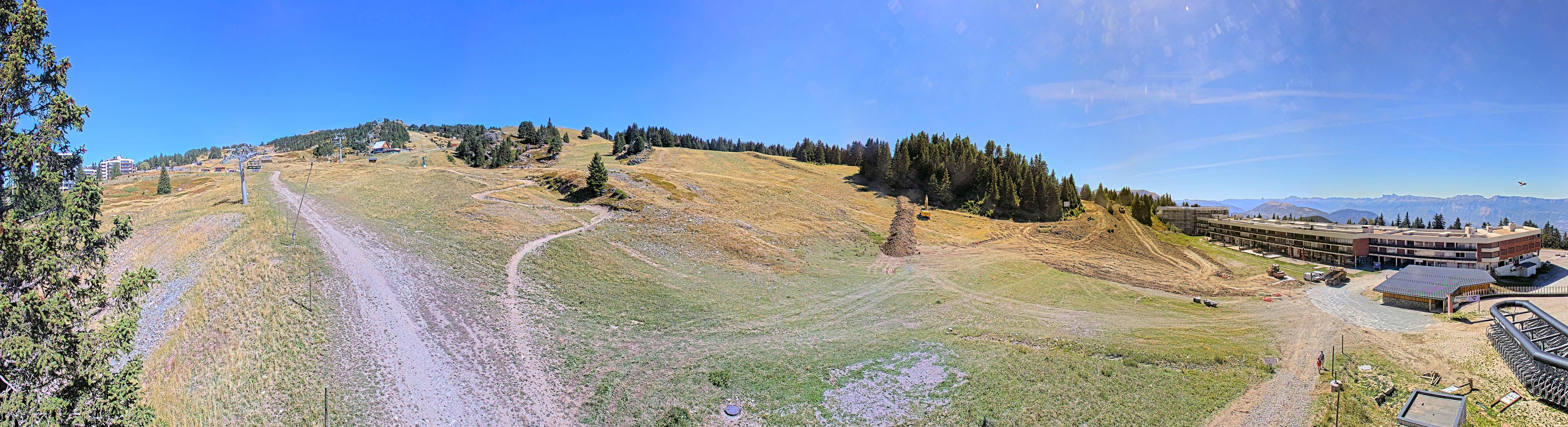 Panoramique webcam at Chamrousse