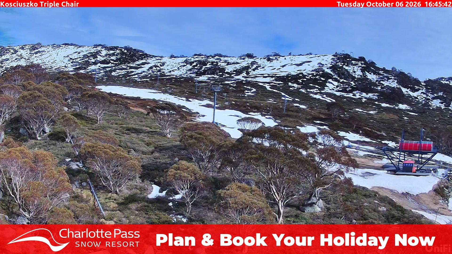 Village Camera webcam at Charlotte Pass