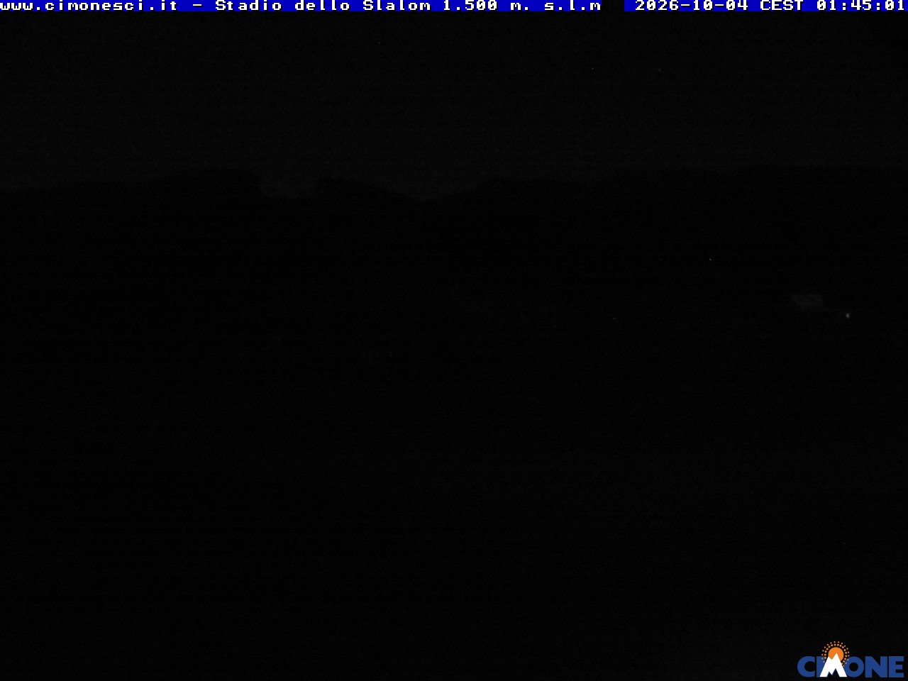 Slalom Stadium webcam at Cimone