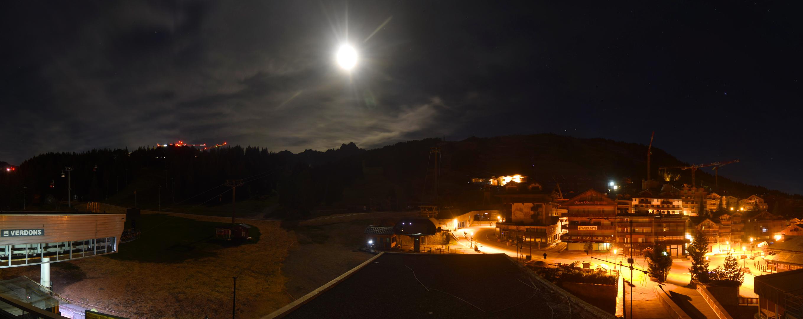 Panoramique webcam at Courchevel