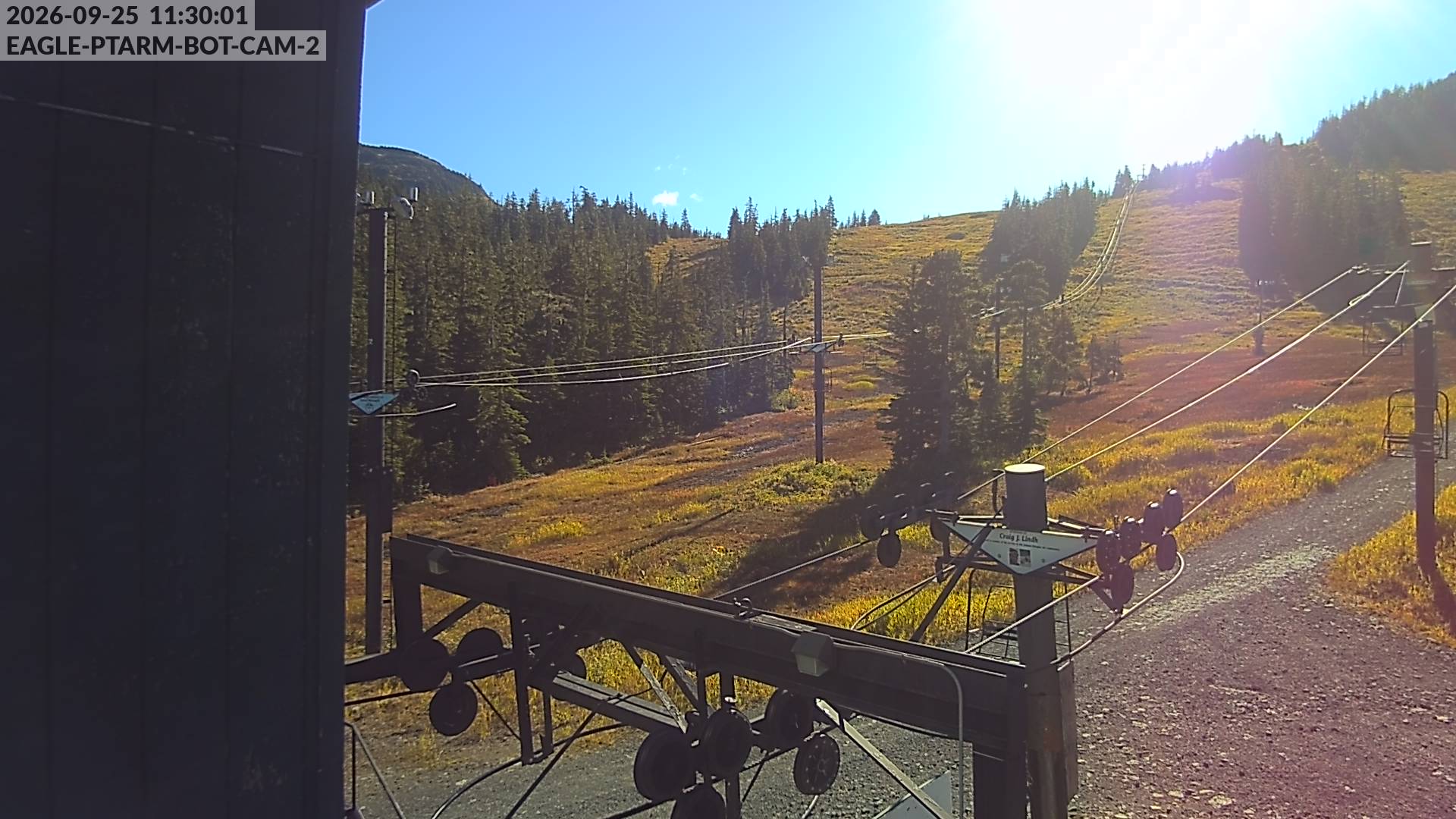 Ptarmigan Base webcam at Eaglecrest